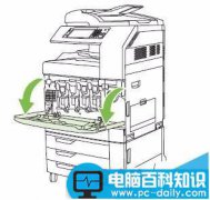 HP CM6030/6040打印机怎么更换碳粉盒成像鼓?