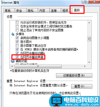 win7,网页,看视频,没声音