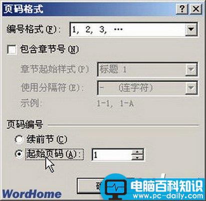 Word2007文档中设置页码格式图文教程