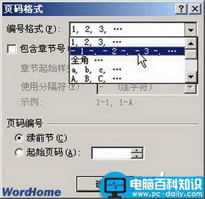 Word2007文档中设置页码格式图文教程