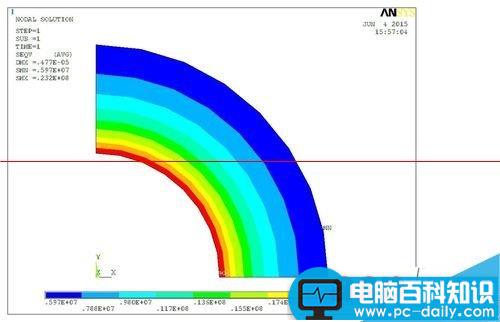 ansys应力云图怎么看,ansys位移云图怎么看,ansys应力云图