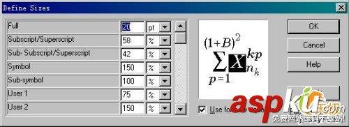 MathType批量调整Word文档中公式的大小