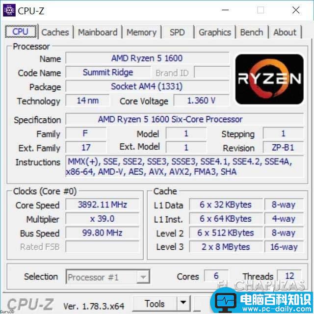 AMDR5-1600处理器性能,R5-1600性能测试,R5-1600性能成绩