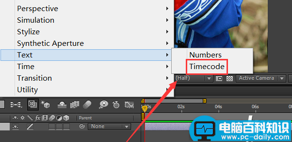 ae,图片,timecode