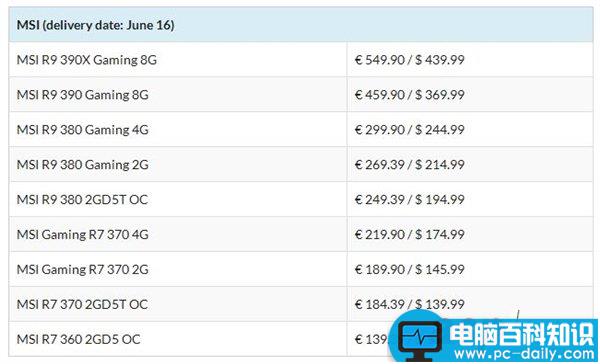 AMD,300,发售,价格