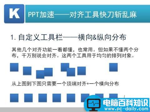 PPT文字或图片的对齐大法