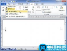 Word2010中自定义地址列表字段功能的使用