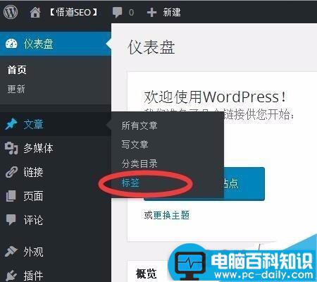 wordpress标签