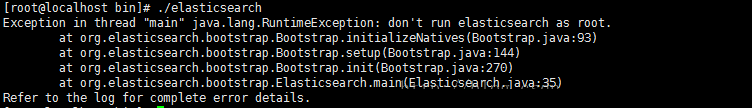 Linux,ElasticSearch,启动报错