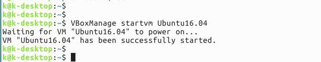 Linux,VirtualBox,命令行,管理界面