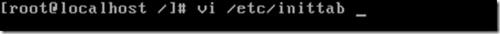 Linux,init级别设