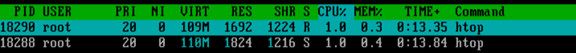 Linux,进程,htop,top