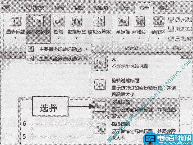 PowerPoint基础操作教程:添加图表坐标轴标题