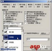 Word2003文档图片默认环绕方式的设置