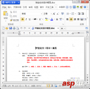 WPS文字文档保护拒绝复制