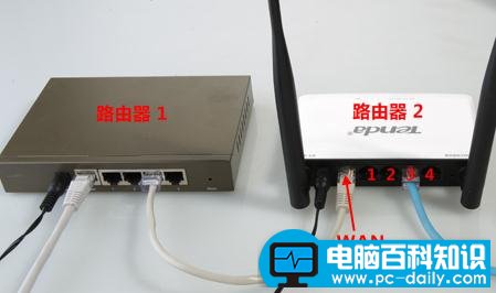 2台tp- link无线路由器设置