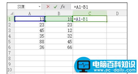 Excel2013中表格求差函数公式怎么使用？