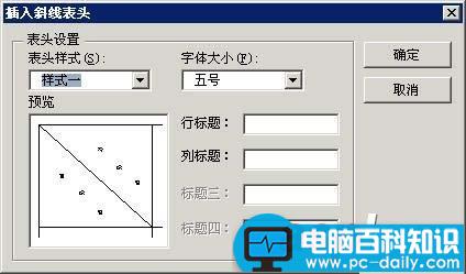 Word2007表格怎么绘制斜线表头及样式