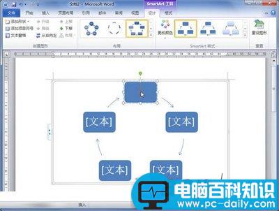 Word2010怎么添加SmartArt图形