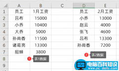 excel数据匹配怎么操作（excel表格数据匹配公式）