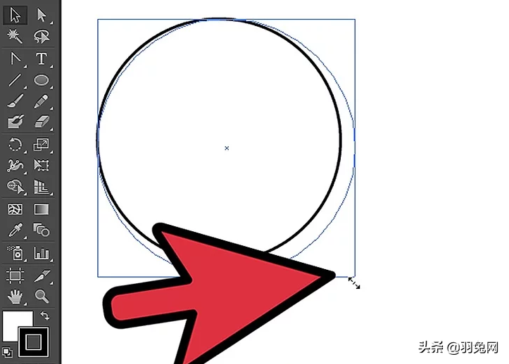 ai创建准确大小的圆？ai怎么创建圆？