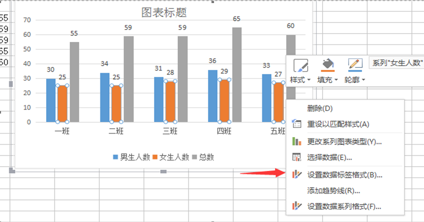 表格技巧—如何用Excel制作柱状图