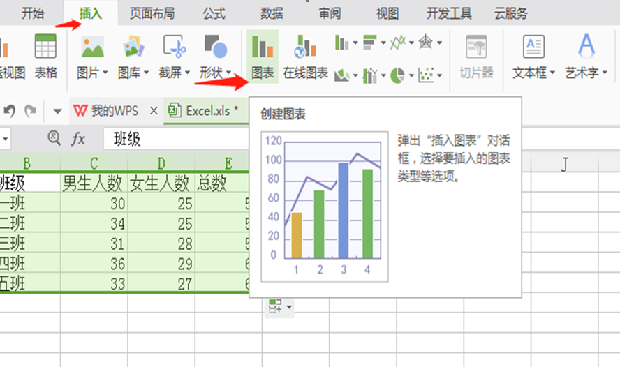 表格技巧—如何用Excel制作柱状图