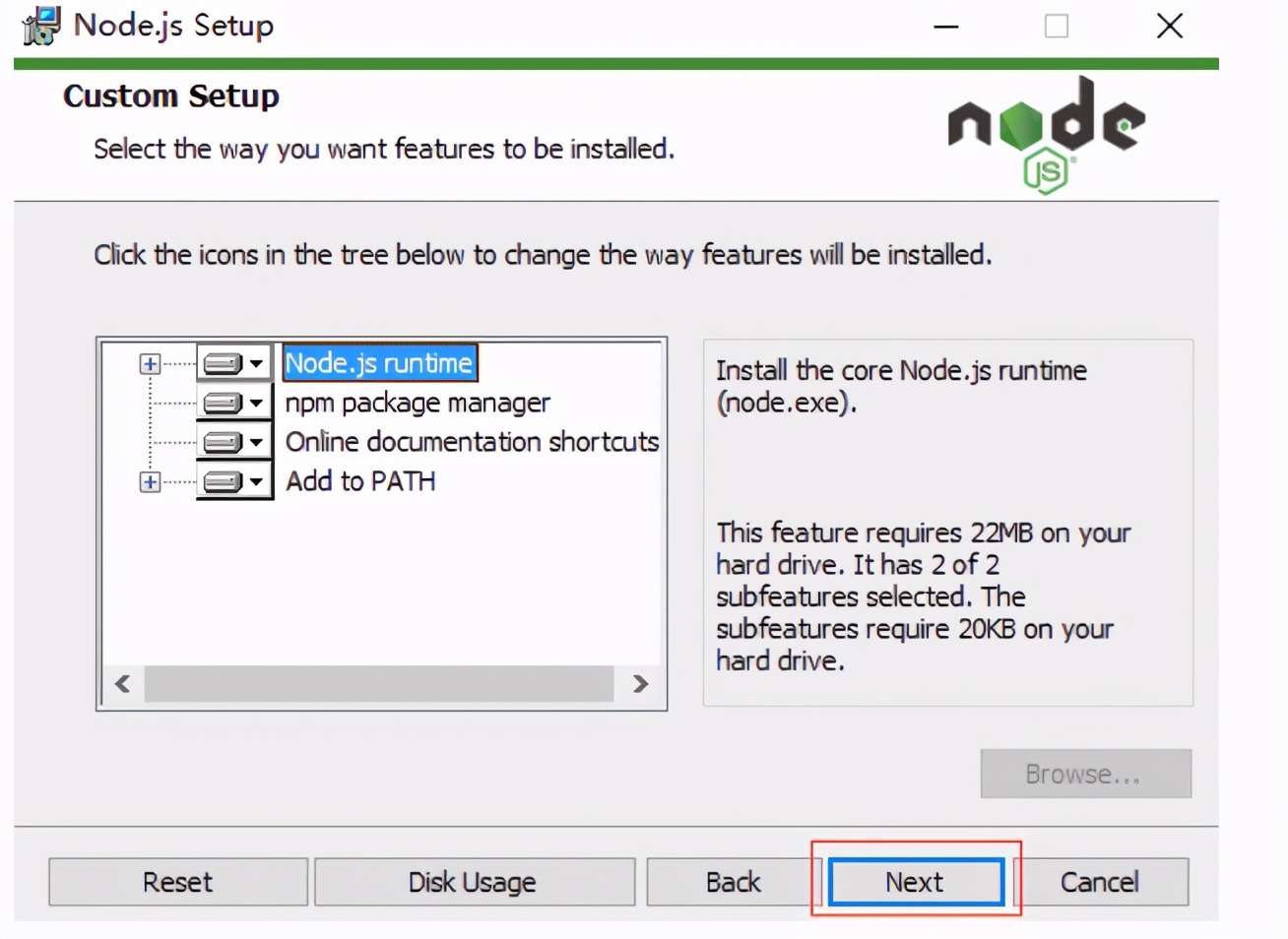 nodejs安装及环境配置（node.js安装教程超详细）(6)