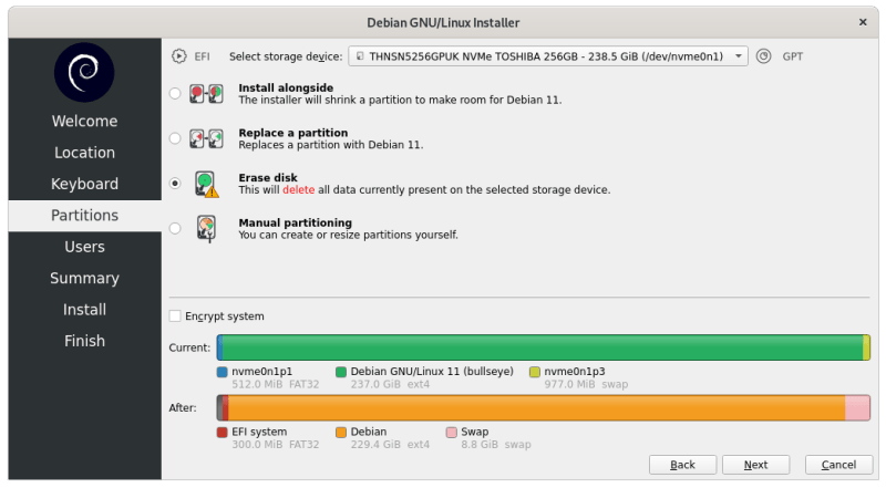 linux操作系统下载（如何轻松安装 Debian Linux 系统）(12)