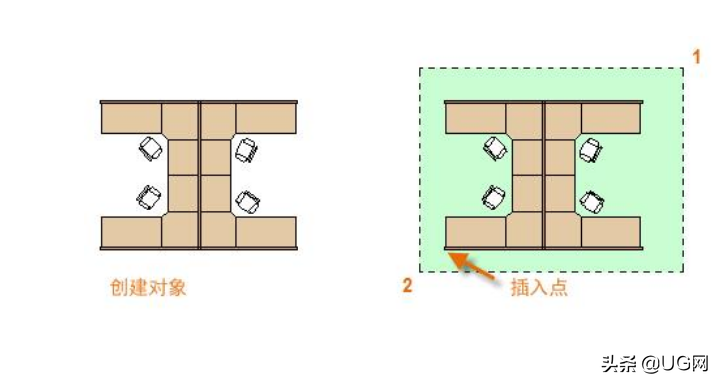 cad怎么插入块使用方法（CAD如何创建块和插入块）(7)