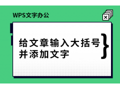 手机里wps怎么做大括号（wps编辑中怎样输入大括号）