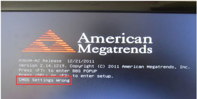 megatrendsbios设置（电脑显示American Megatrends的解决办法）(1)