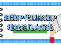 ip地址可以随便改吗（细数IP代理修改IP地址的几大好处）