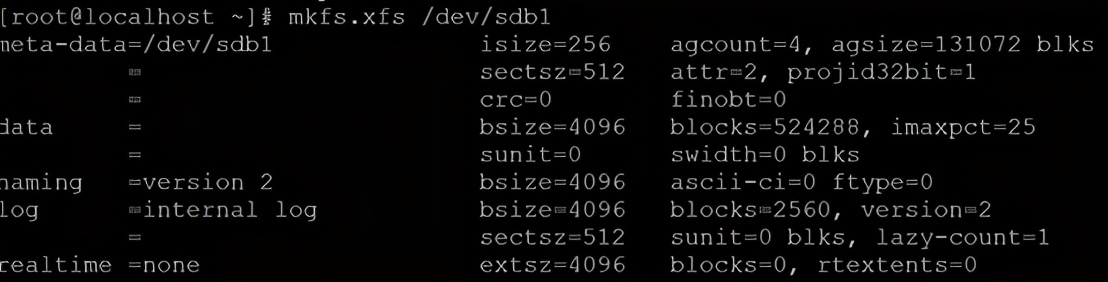 linux格式化硬盘命令（linux对硬盘进行分区格式化并挂载）(24)