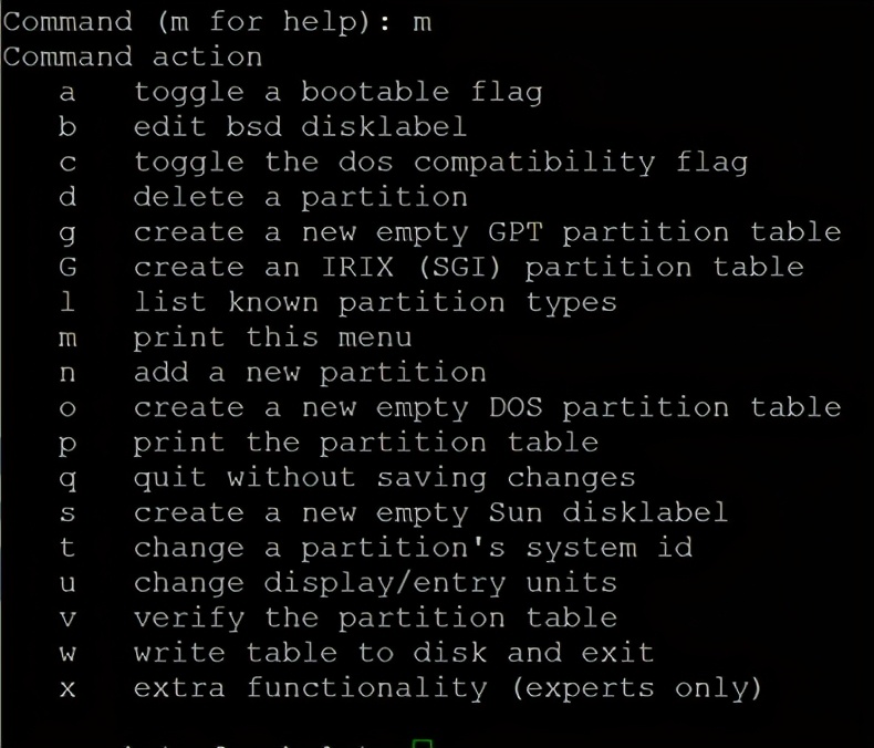linux格式化硬盘命令（linux对硬盘进行分区格式化并挂载）(12)