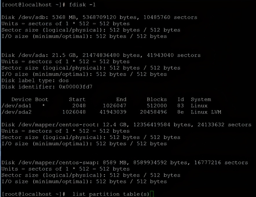 linux格式化硬盘命令（linux对硬盘进行分区格式化并挂载）(10)