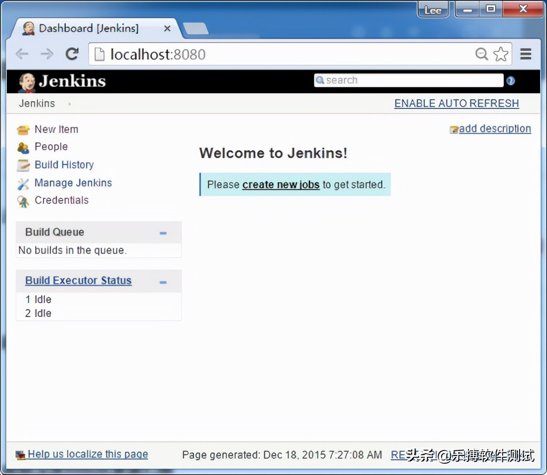 jenkins安装与配置（手把手教你使用 Jenkins集成工具的安装）(7)