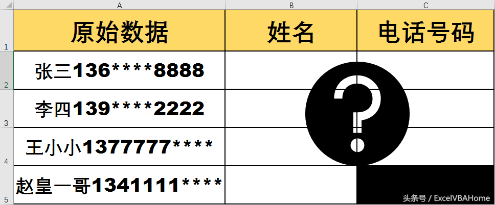 字符串分割（excel拆分字符串的三大技巧）(1)