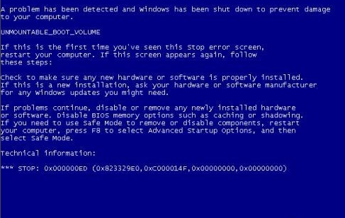 电脑打不开蓝屏怎么办（0x000000ed蓝屏开不了机怎么解决）(2)