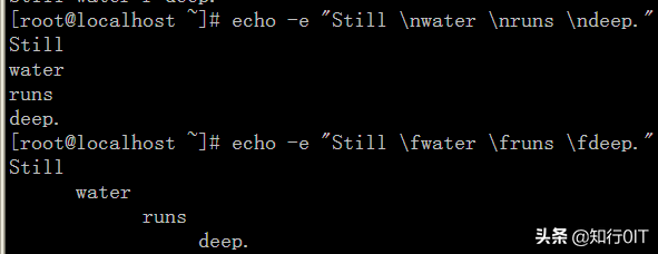 echo命令怎么用（linux中echo的总结及感想）(6)