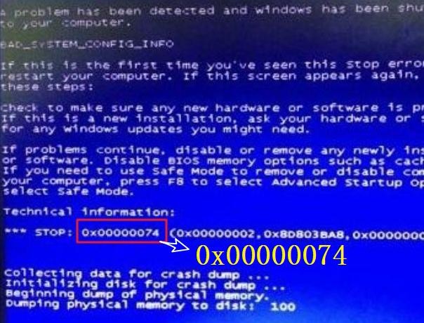 电脑蓝屏0x00000074（解决电脑蓝屏修复5大步骤图）(7)