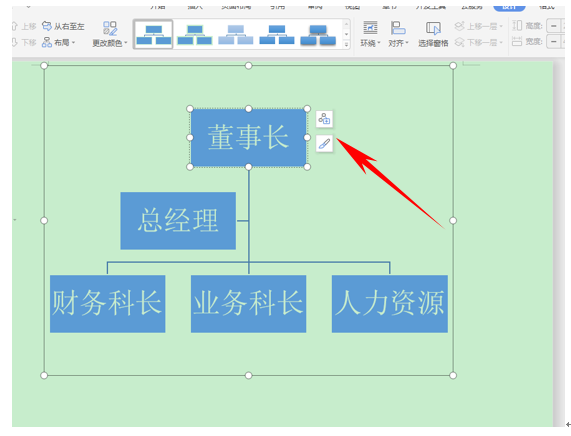 wps的smartart在哪（WPS文字技巧利用SmartArt巧做组织结构图）(3)