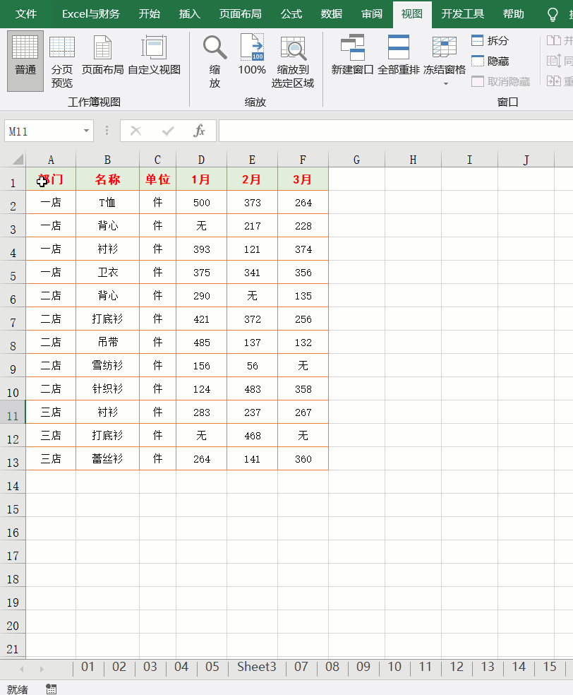 excel表格放大缩小快捷键（10个Excel操作技巧）(10)