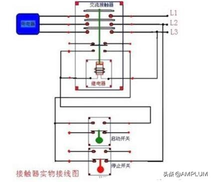 接触器的接法（交流接触器的接线方法与图解）(3)