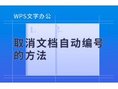 wps自动编号取消不了（怎么样在wps中取消自动编号）