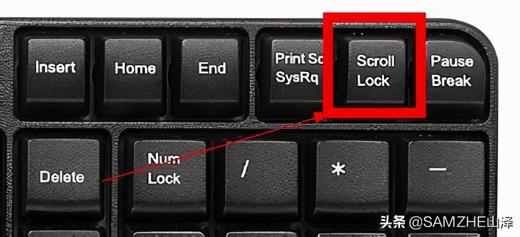 锁定键盘的快捷键是哪个（键盘各个键位的功能图解）(2)