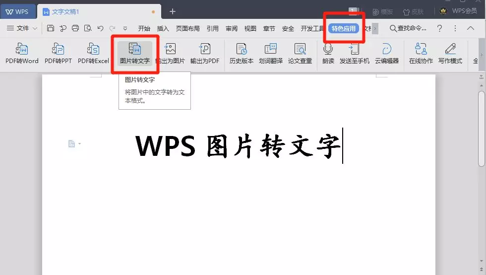 wps如何将图片转换成文字（wps提取图片文字方法教程）(6)