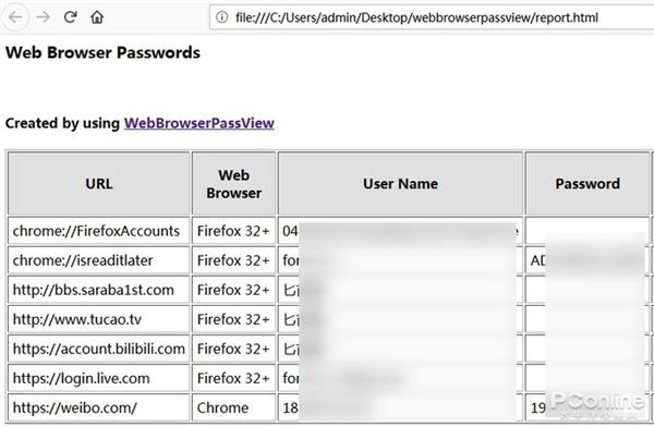 浏览器保存的密码怎么查看（一键扒出浏览器保存的密码）(6)