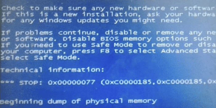 蓝屏代码0x00000019（蓝屏代码及解决办法笔记）(3)