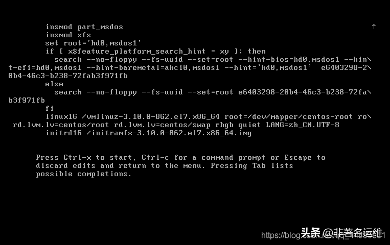 linux修改root密码（centos7.3忘记root密码的解决办法）(2)